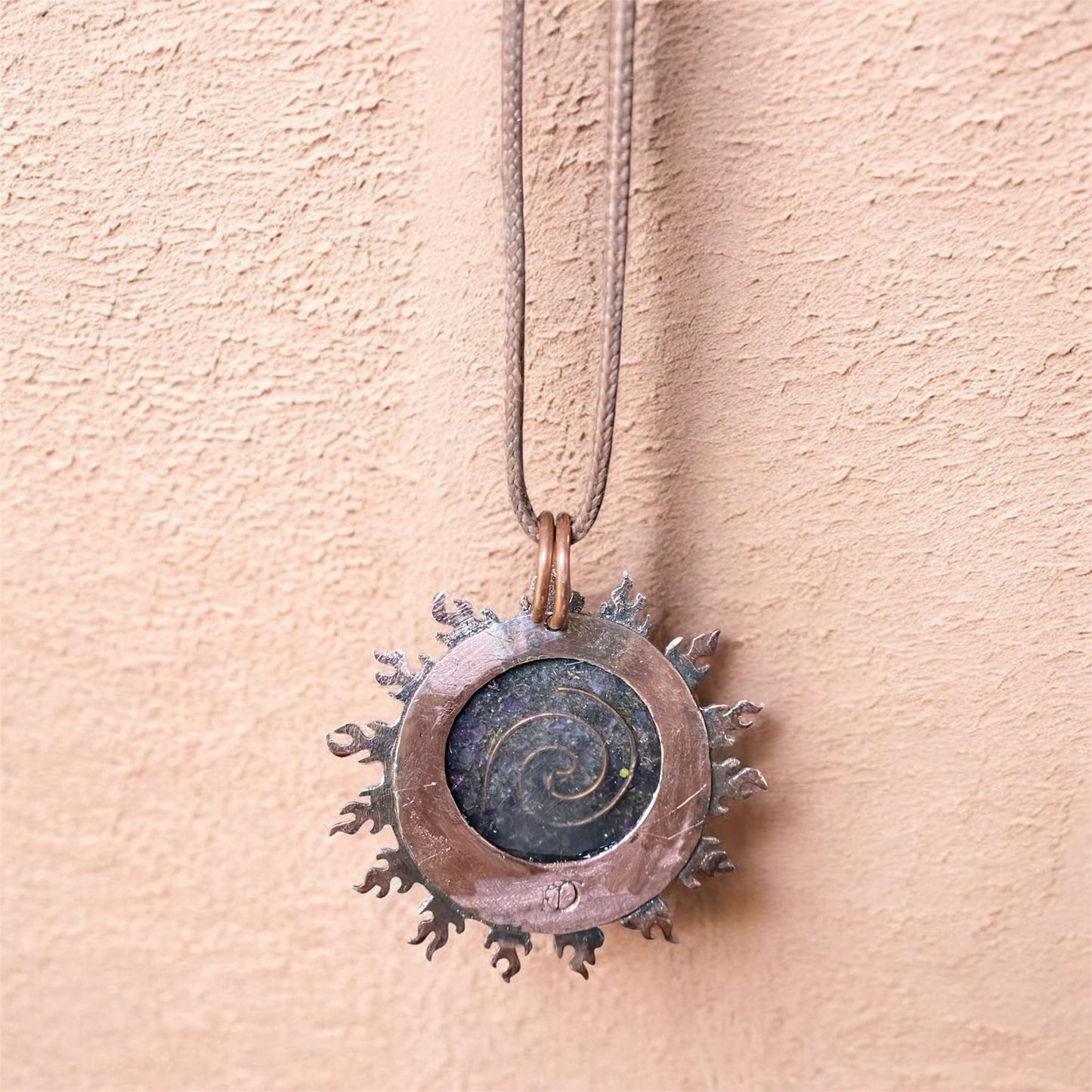 Custom Copper Pendant Restoration and Bail Redesign