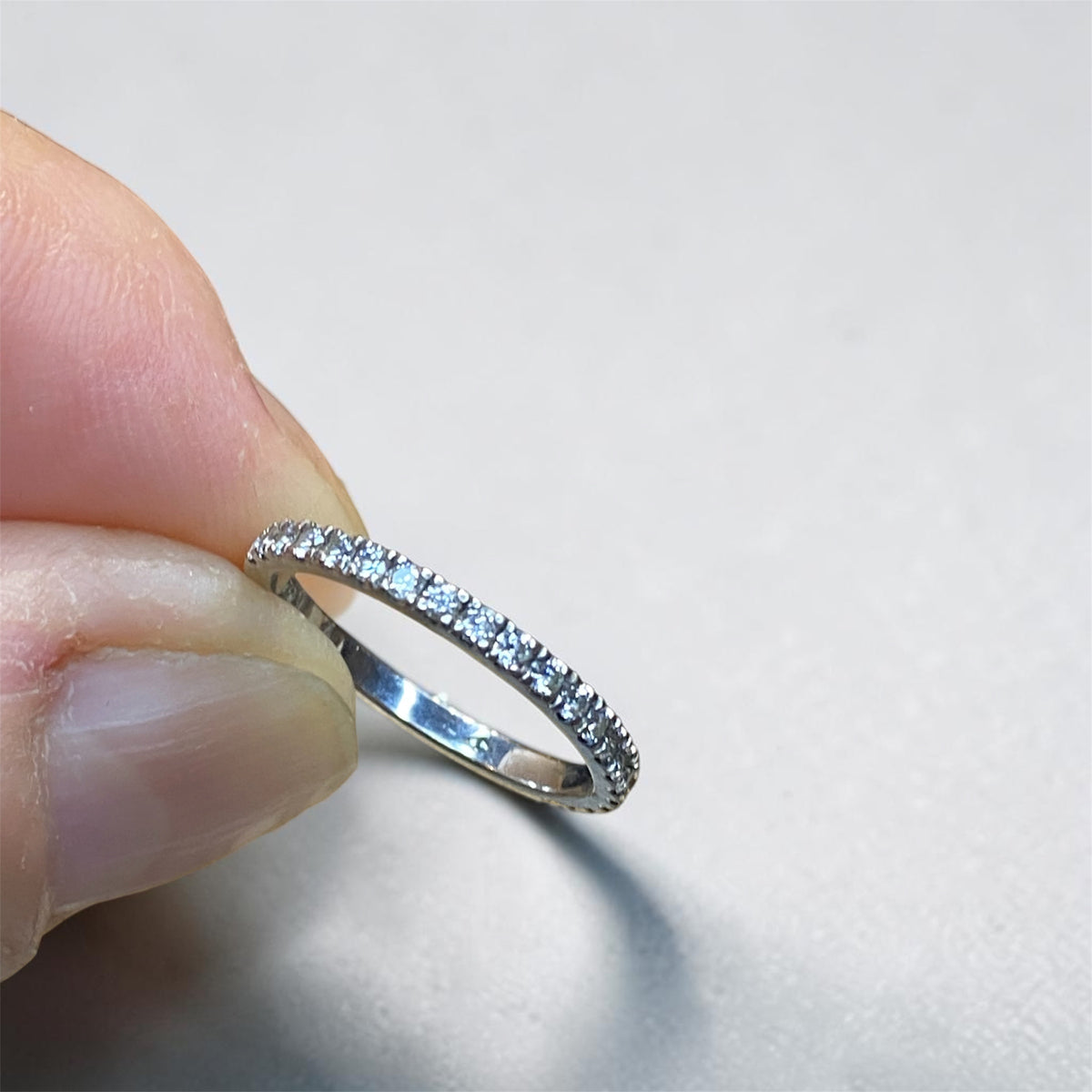 Linneys 18ct White Gold Argyle Pink Diamond Three Ring Suite