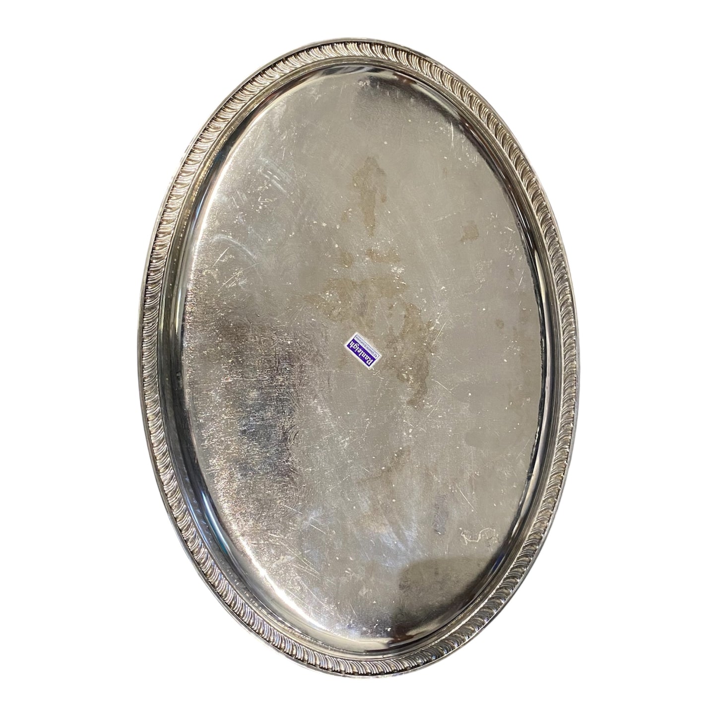 Vintage Ranleigh A1 Silver Plated Ornate Serving Tray 46cm