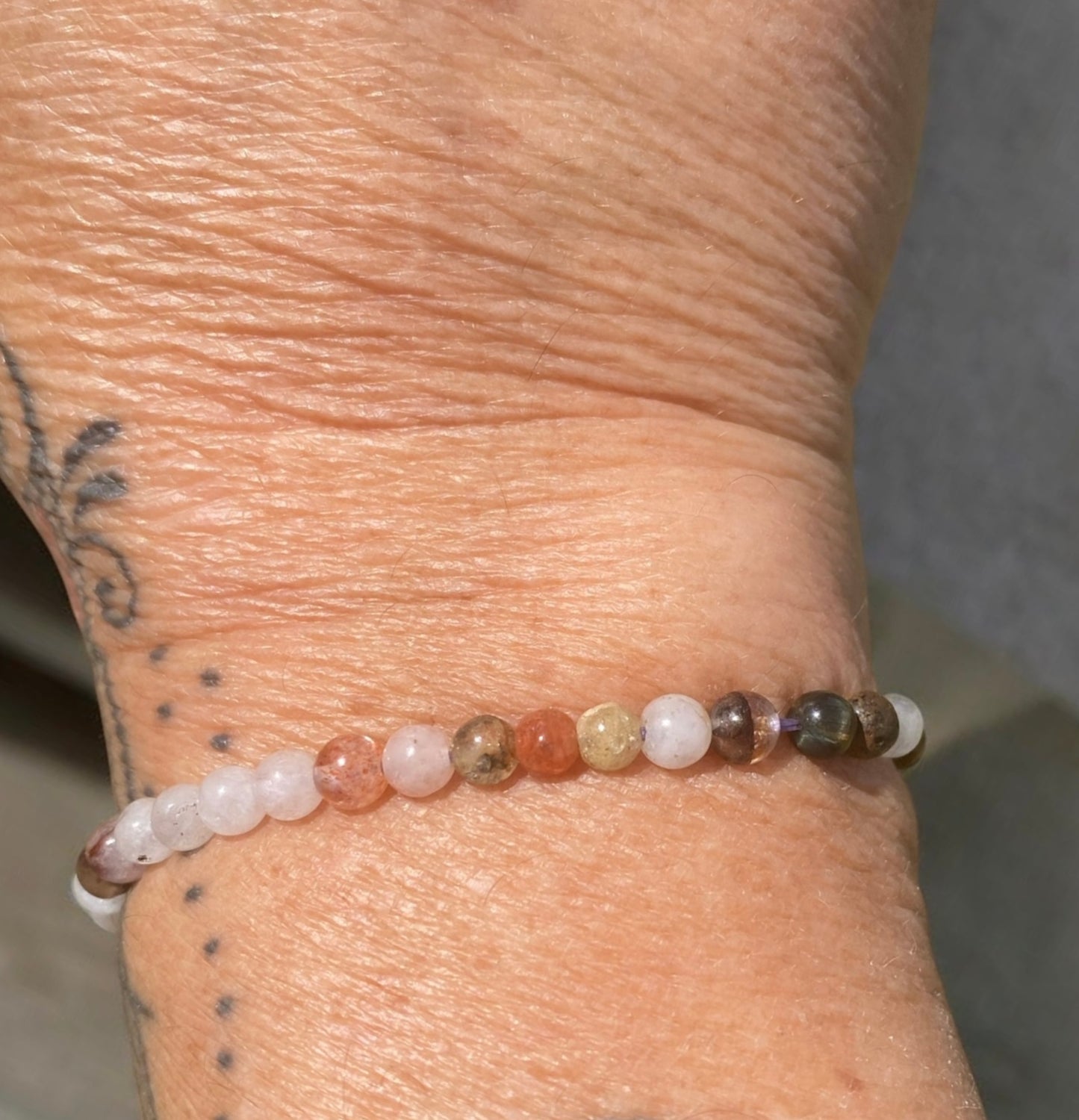 Mixed Crystal Stretch Bracelet