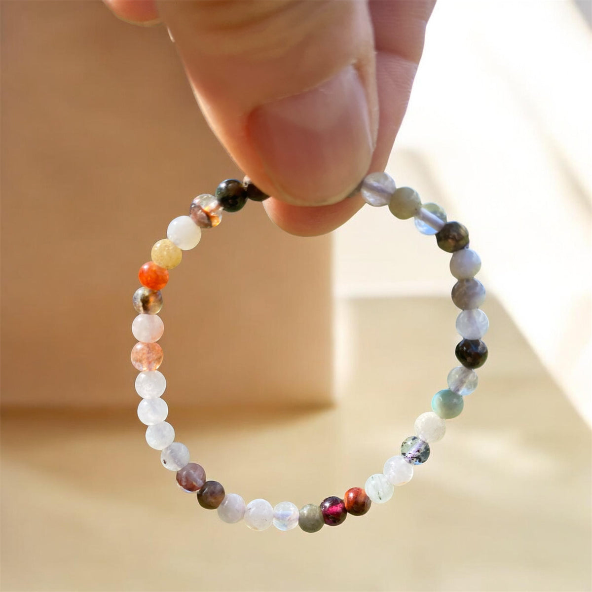 Mixed Crystal Stretch Bracelet