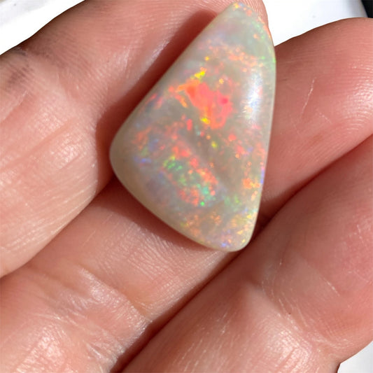 15.25 ct Natural LR Opal Loose or Handmade Silver Pendant