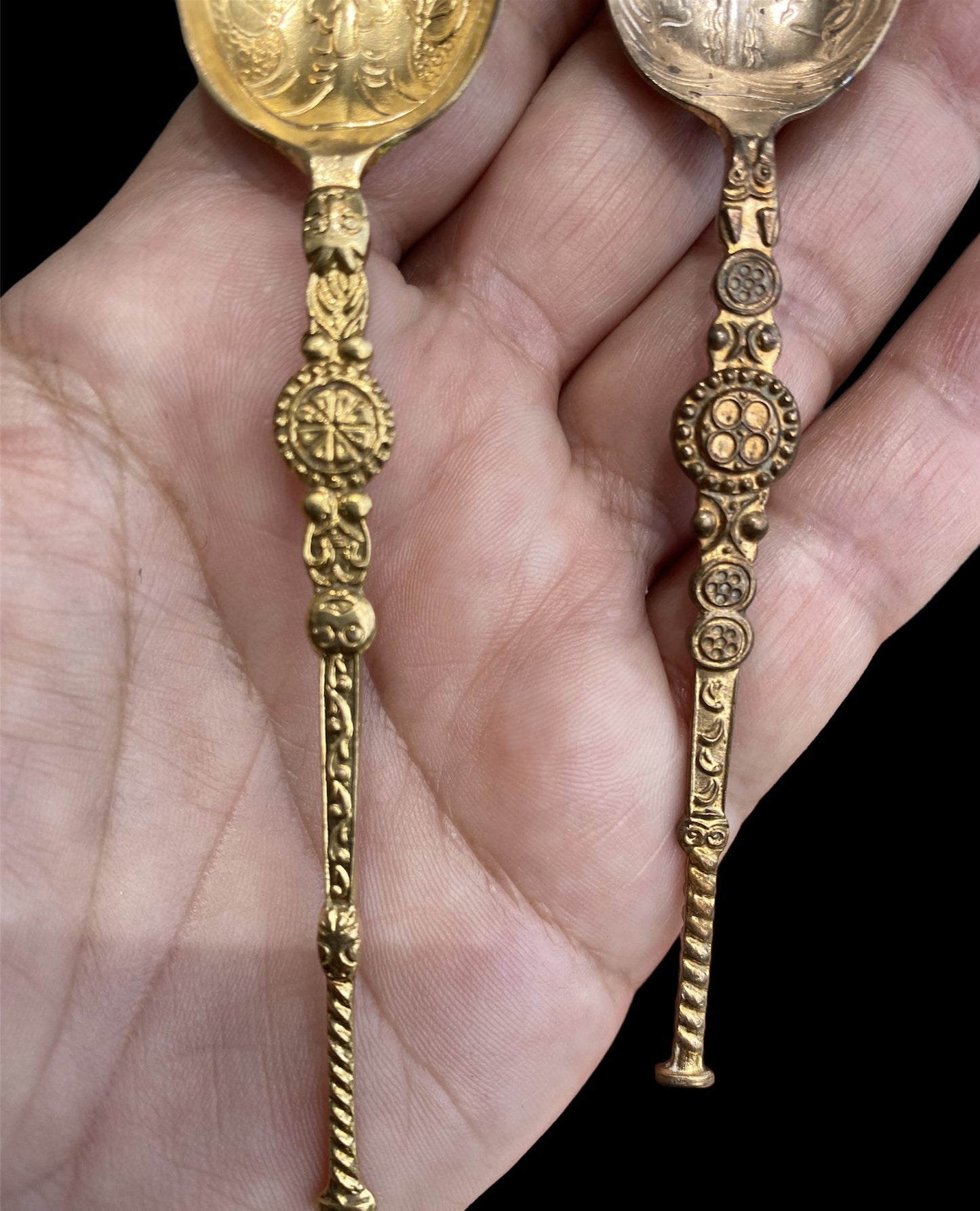 Vintage Anointing Spoons