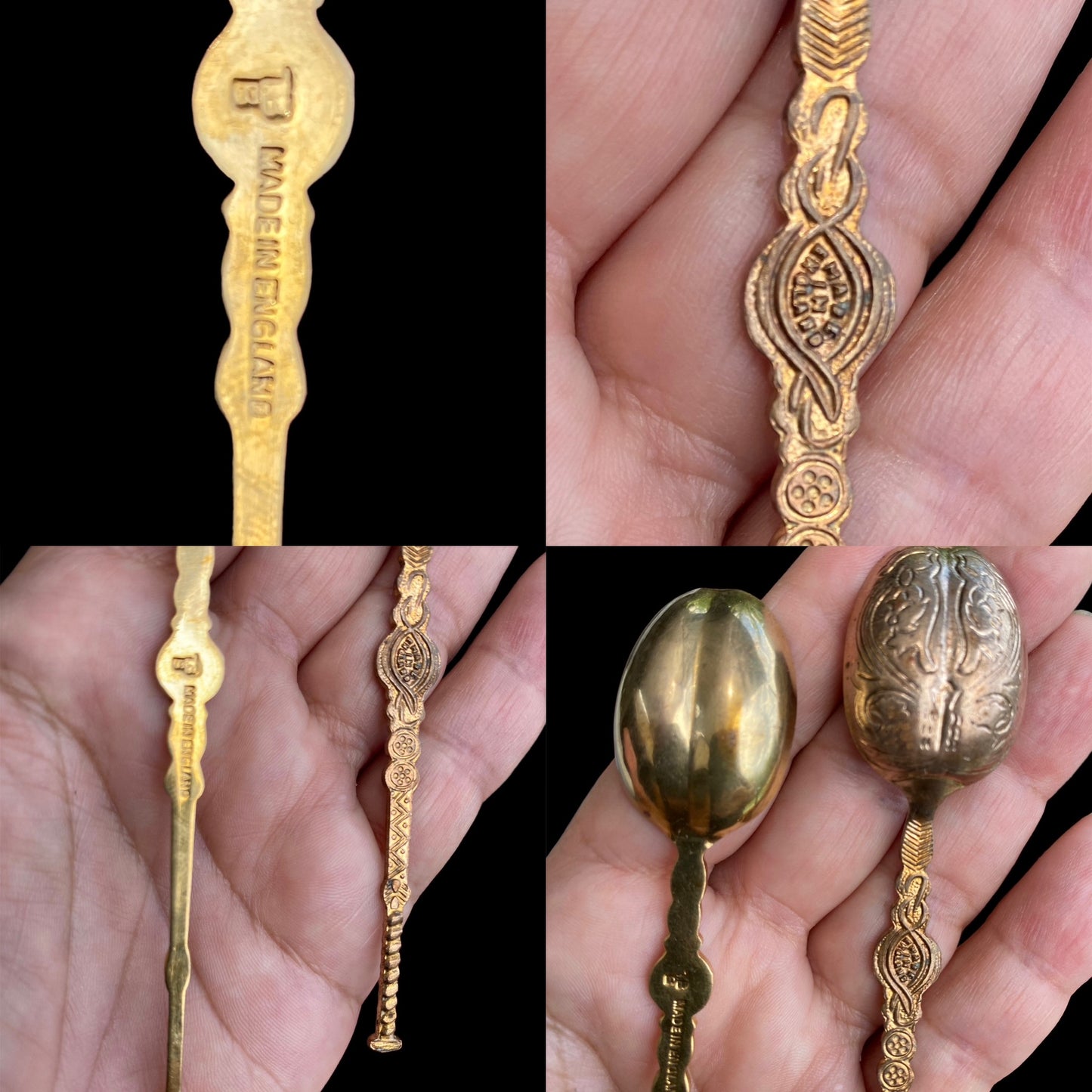 Vintage Anointing Spoons