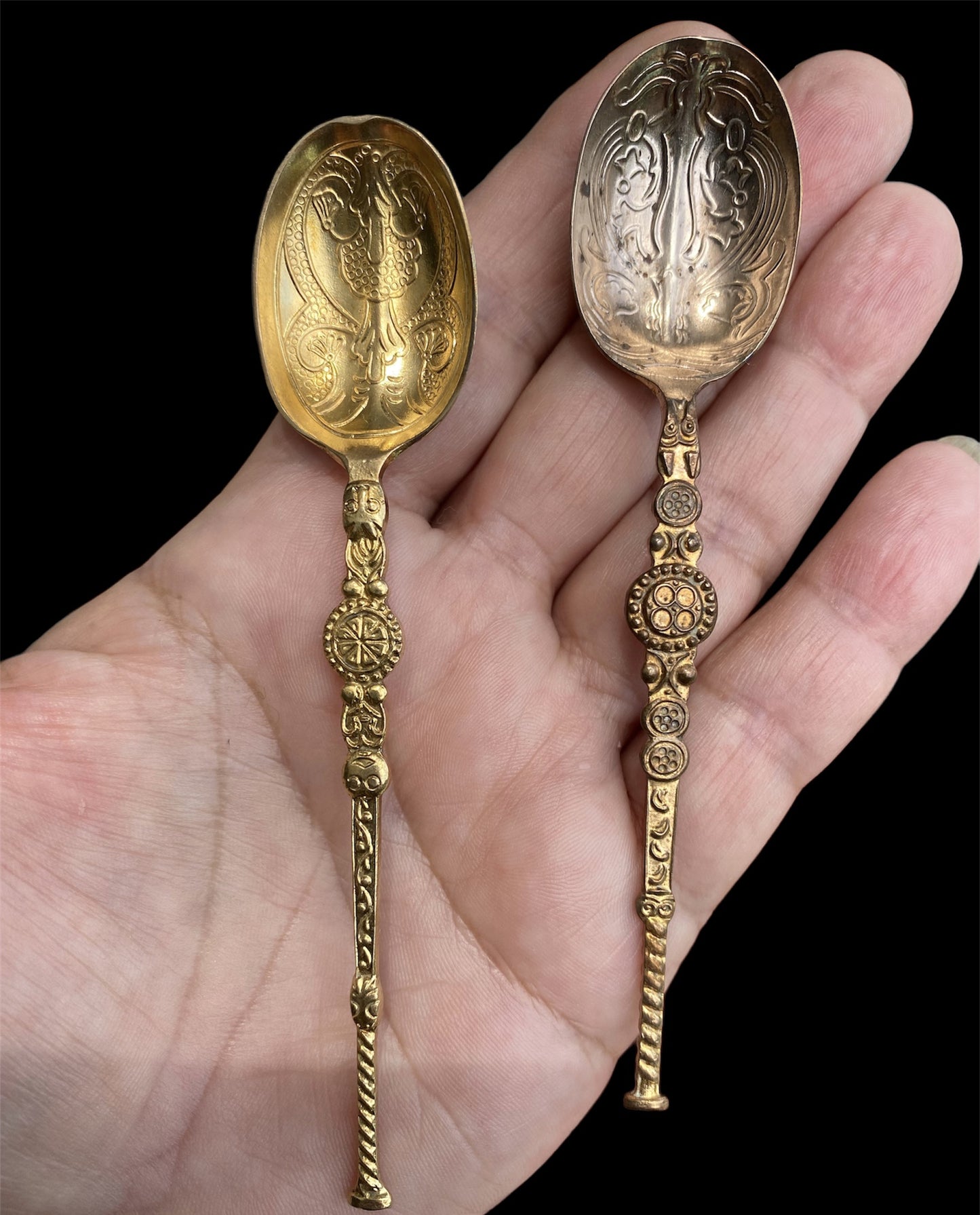 Vintage Anointing Spoons