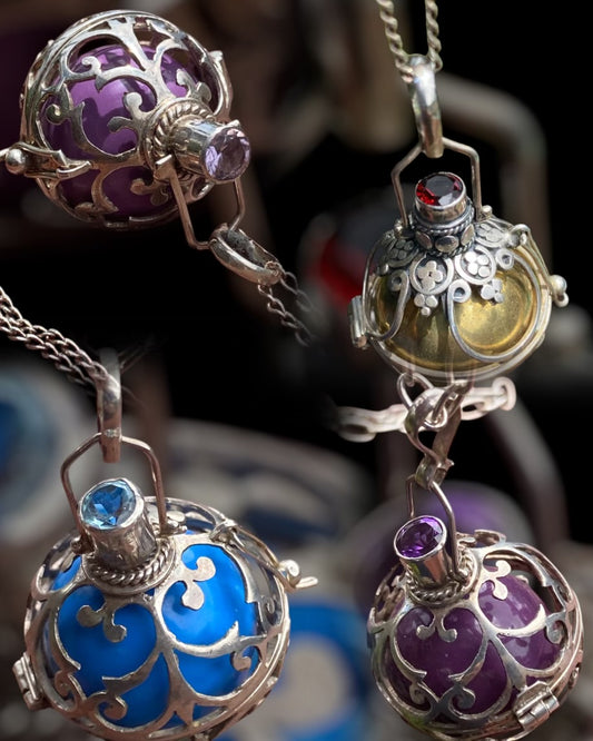 Sterling Silver Harmony Chime Ball Pendant sold