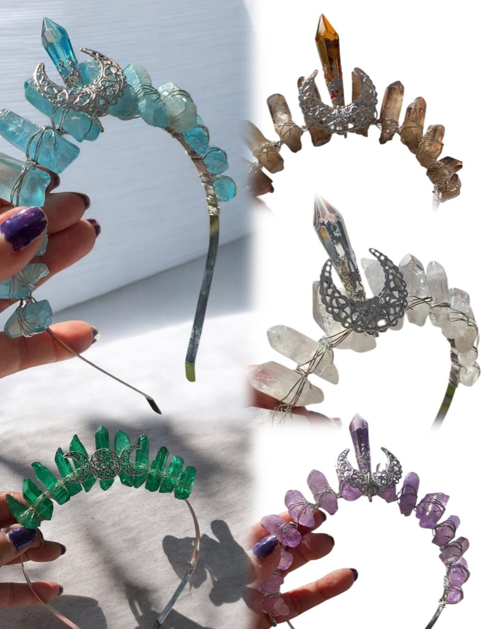 Crystal Tiaras – Ready to Wear