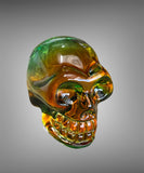 Smelting Coloured Glass Skulls Medium