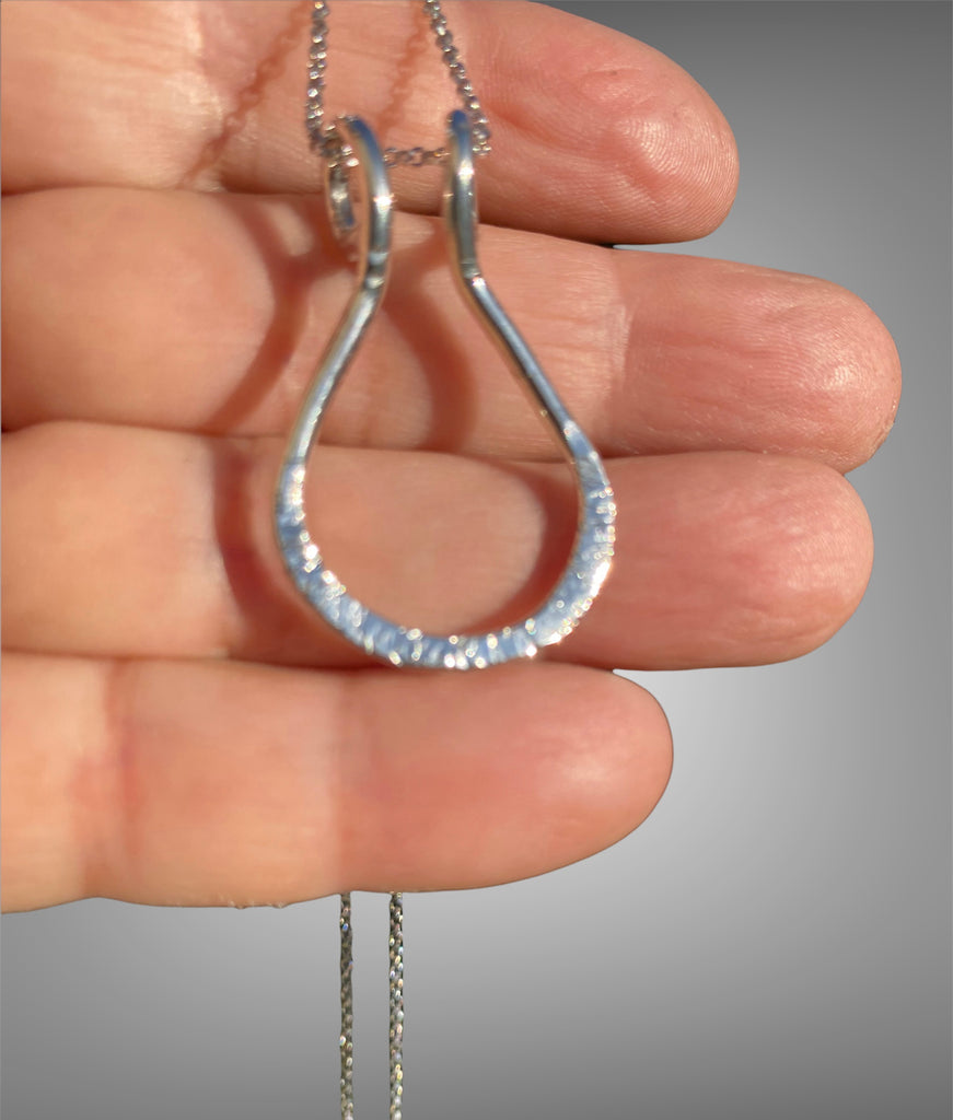 9ct Heavy Weight Ring Holder Pendant - Westende Jewellers