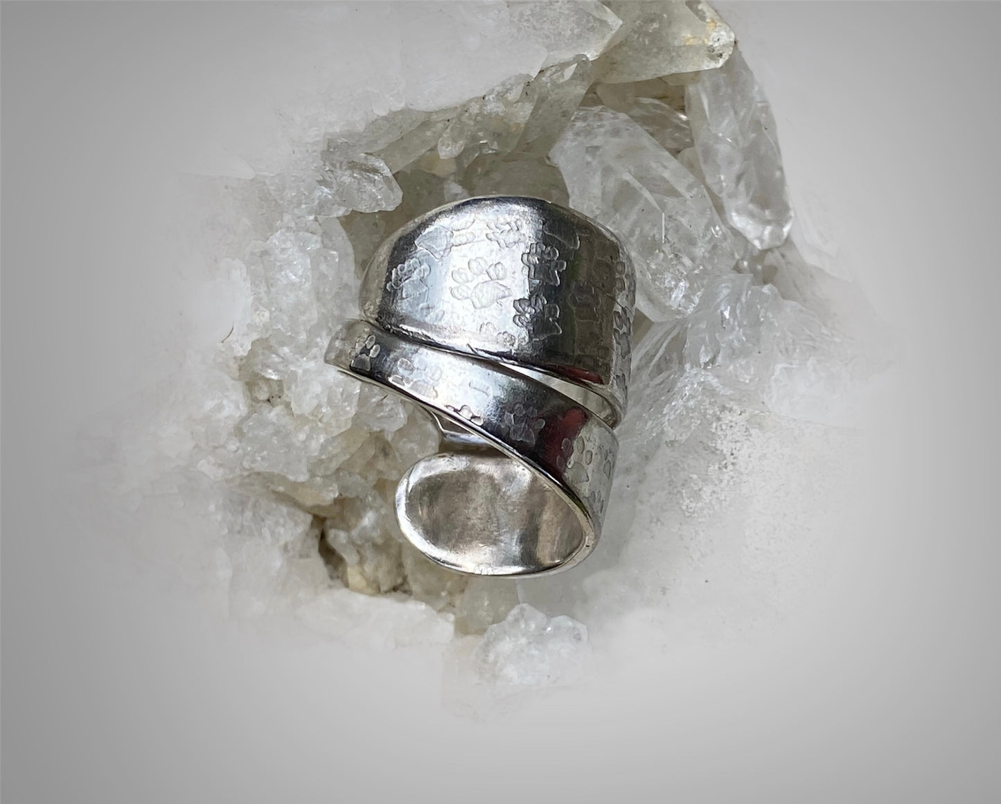Vintage Australian EPNS Butter Knife Ring