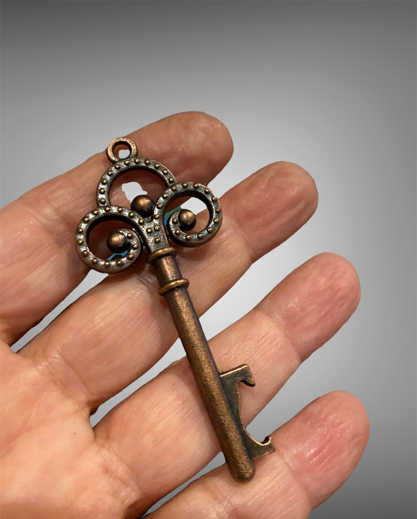 Steampunk key bottle openers