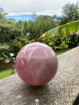 Rose Quartz Sphere 925g