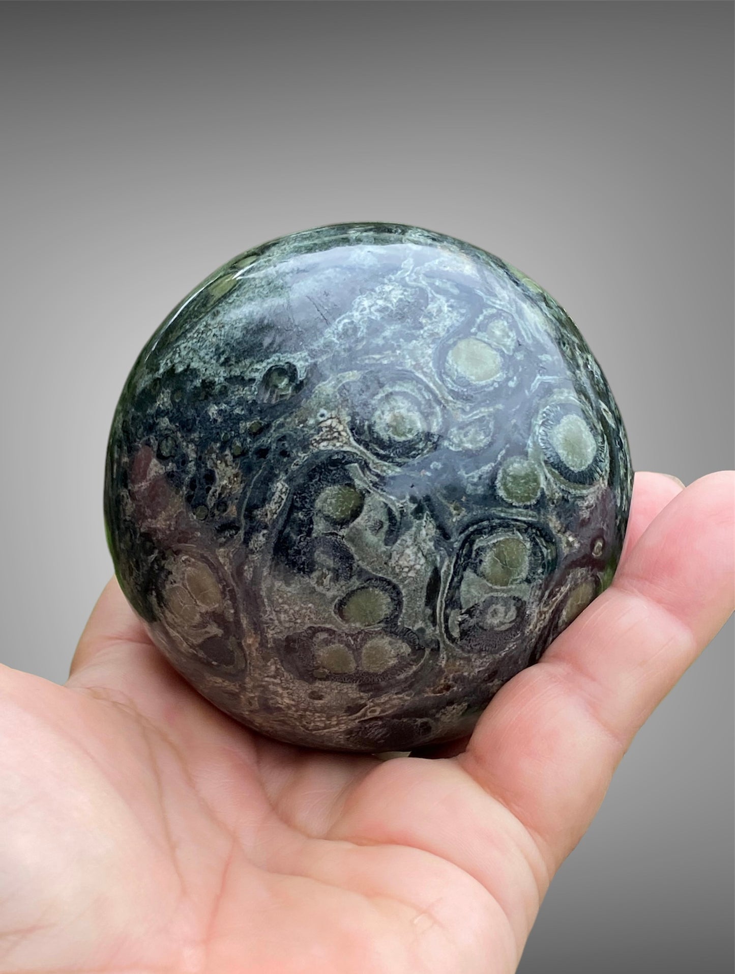 Kambaba Jasper Orb Sphere