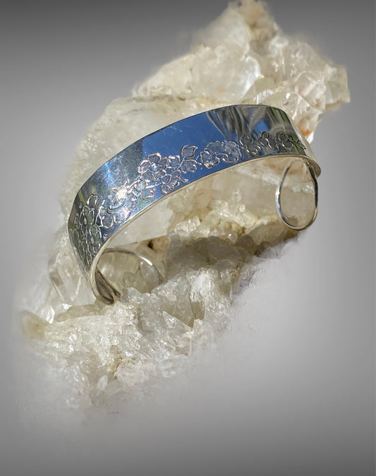 Vintage 1893 Silver Plate Knife Cuff sold