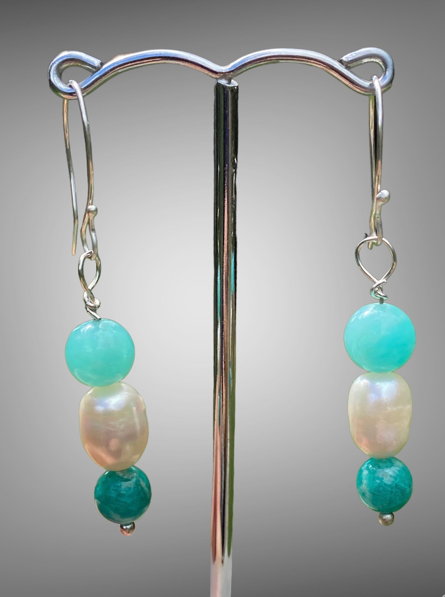 Handmade Amazonite Earring Varieties