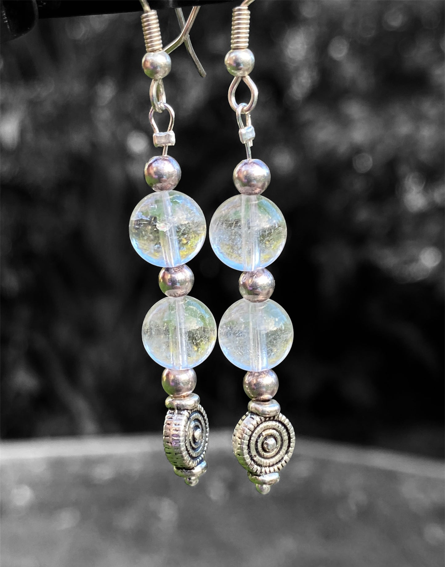 Rock Quartz Earrings