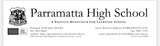 Vintage Shield P.H.S Parramatta High School ‘Fax mentis incendium gloriae’