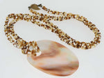 Coldwater Creek Shell & Bead Necklace