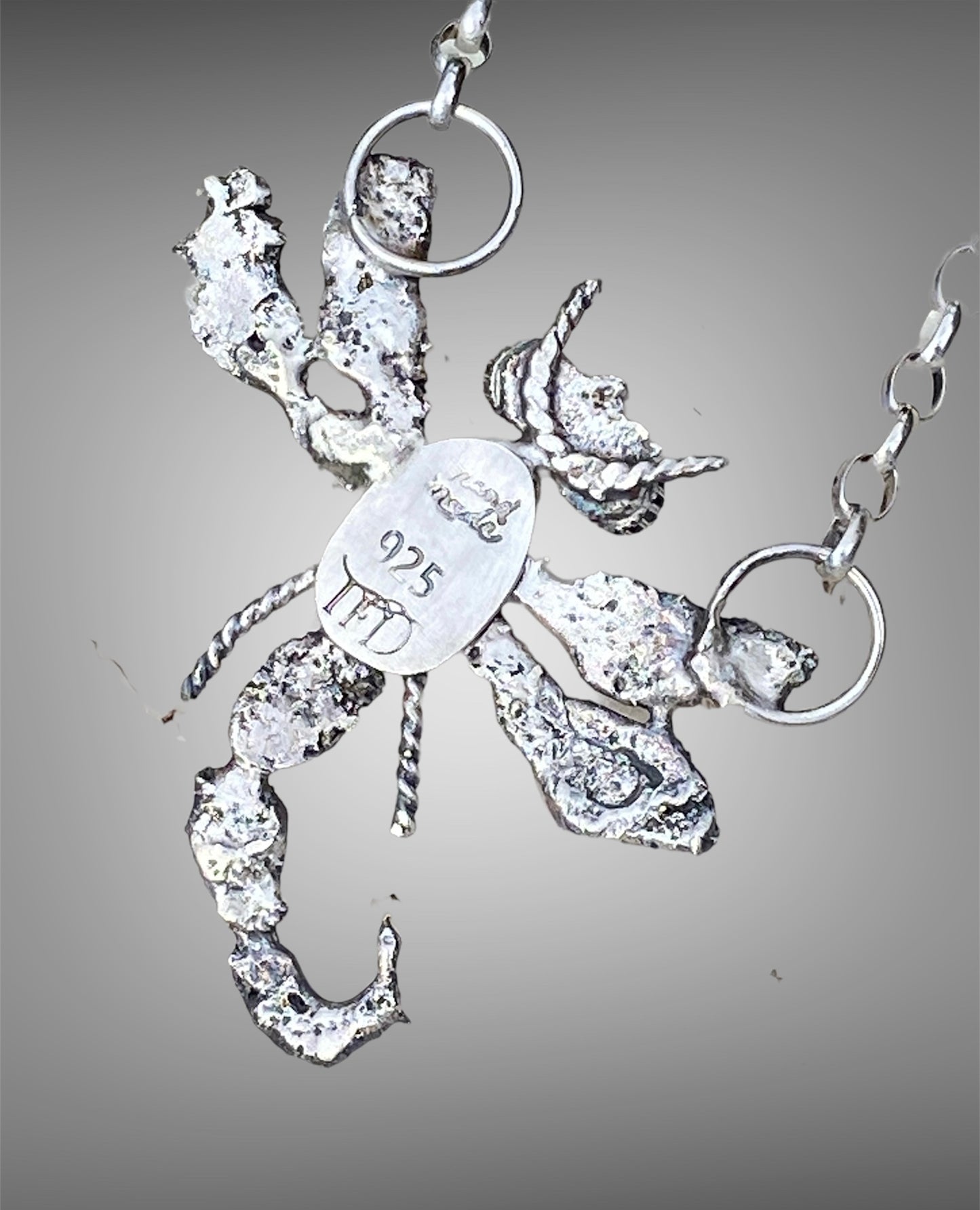 Handmade Dragonfly Pendant sold