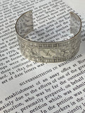 Handcrafted c1838 Vintage Napkin Ring Cuff Bracelet