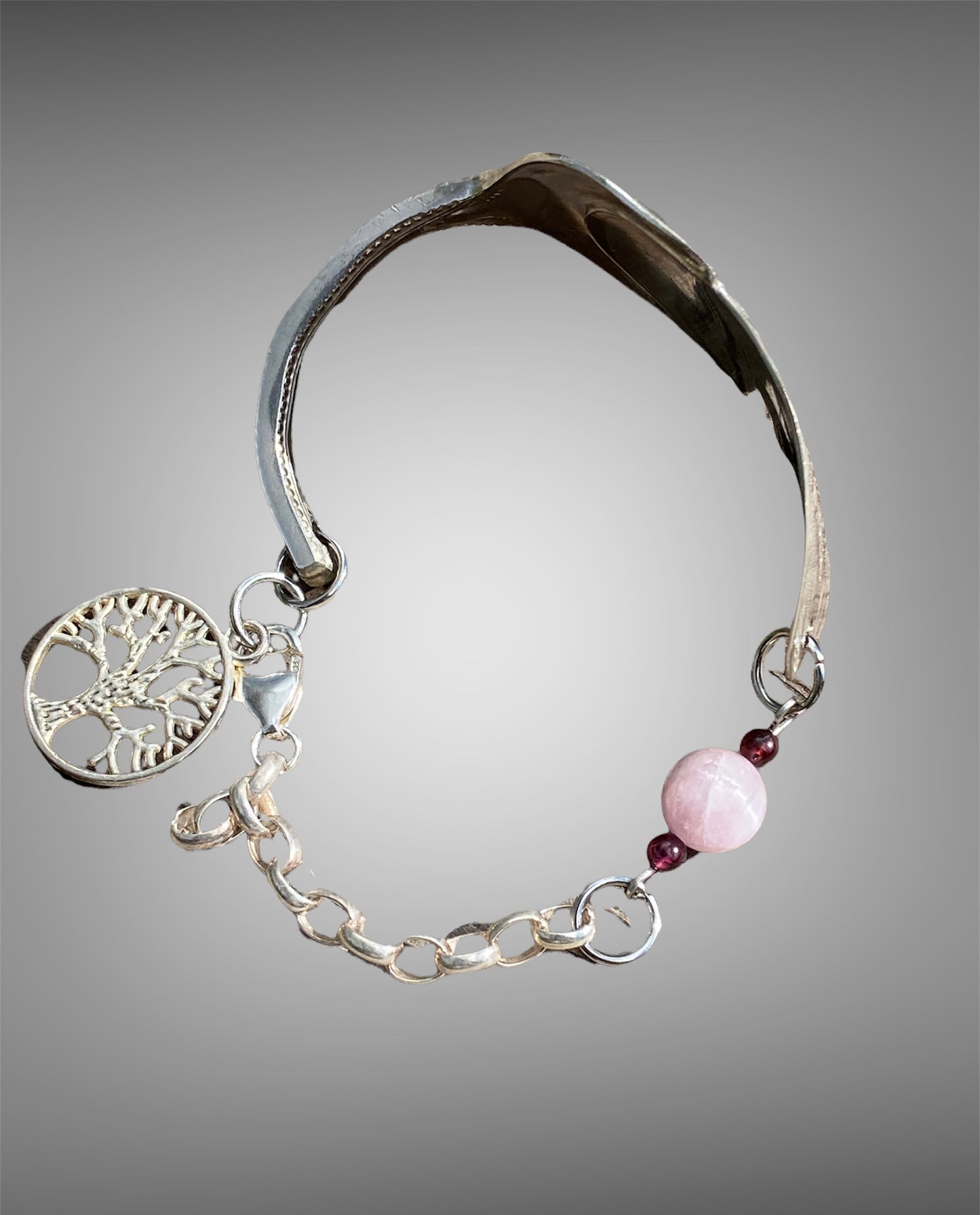 Vintage Silver Plate Spoon Bracelet sold