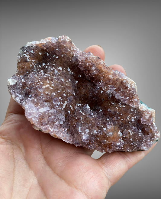 Amethyst Crystal Cluster Specimen
