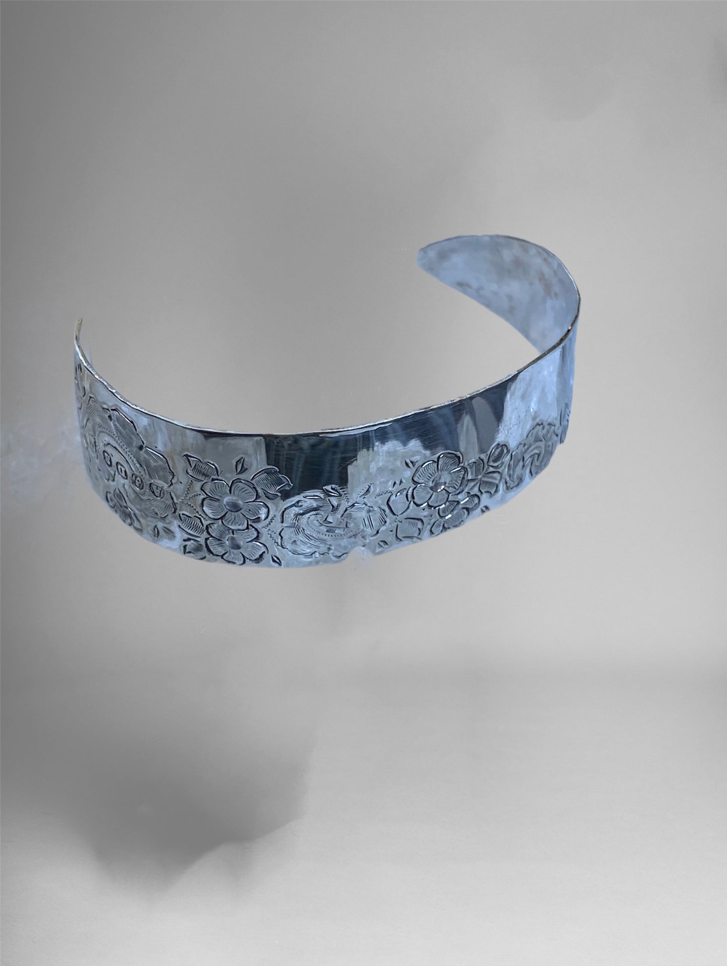 Vintage 1893 Silver Plate Knife Cuff sold