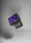 Charoite Cocktail Ring