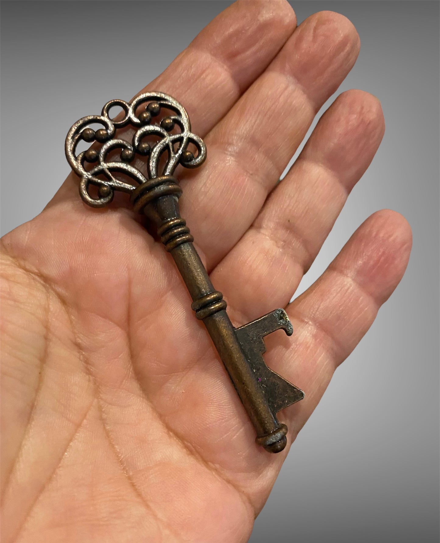 Steampunk key bottle openers