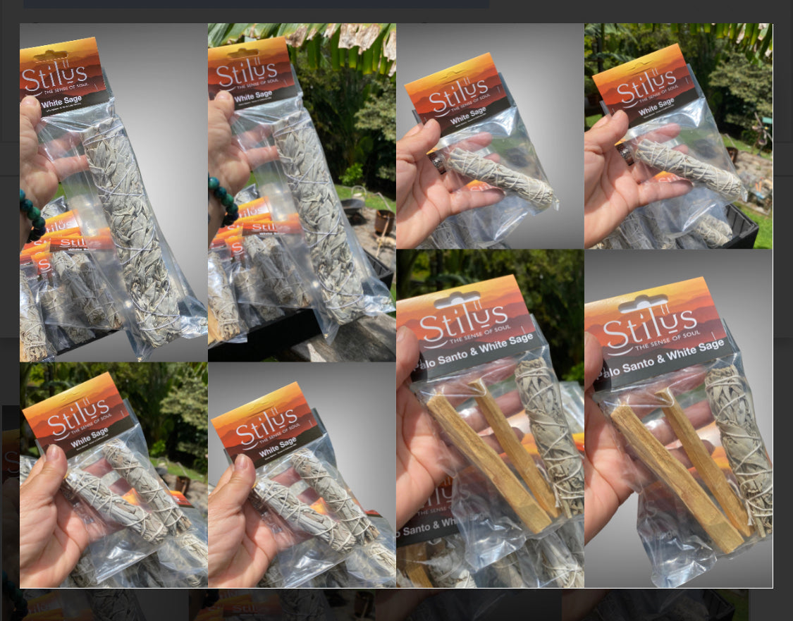 White Sage & Palo Santo Smudge Sticks