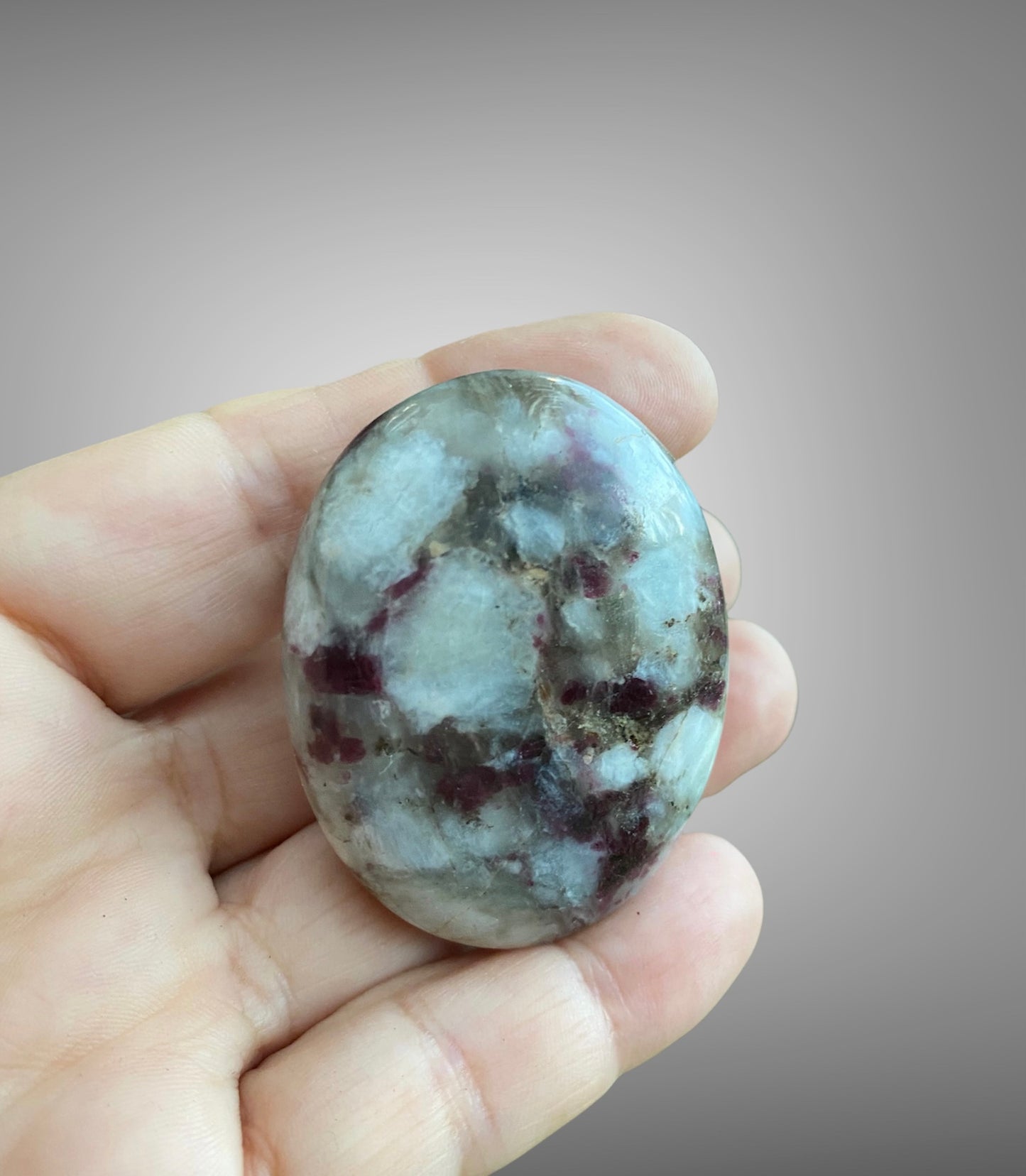 Natural Crystal Palm Stone Varieties