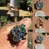 Liberace Opal and Diamond Ring