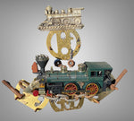 Steampunk Train Decor