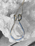 Sterling Silver Ring Holder Necklace