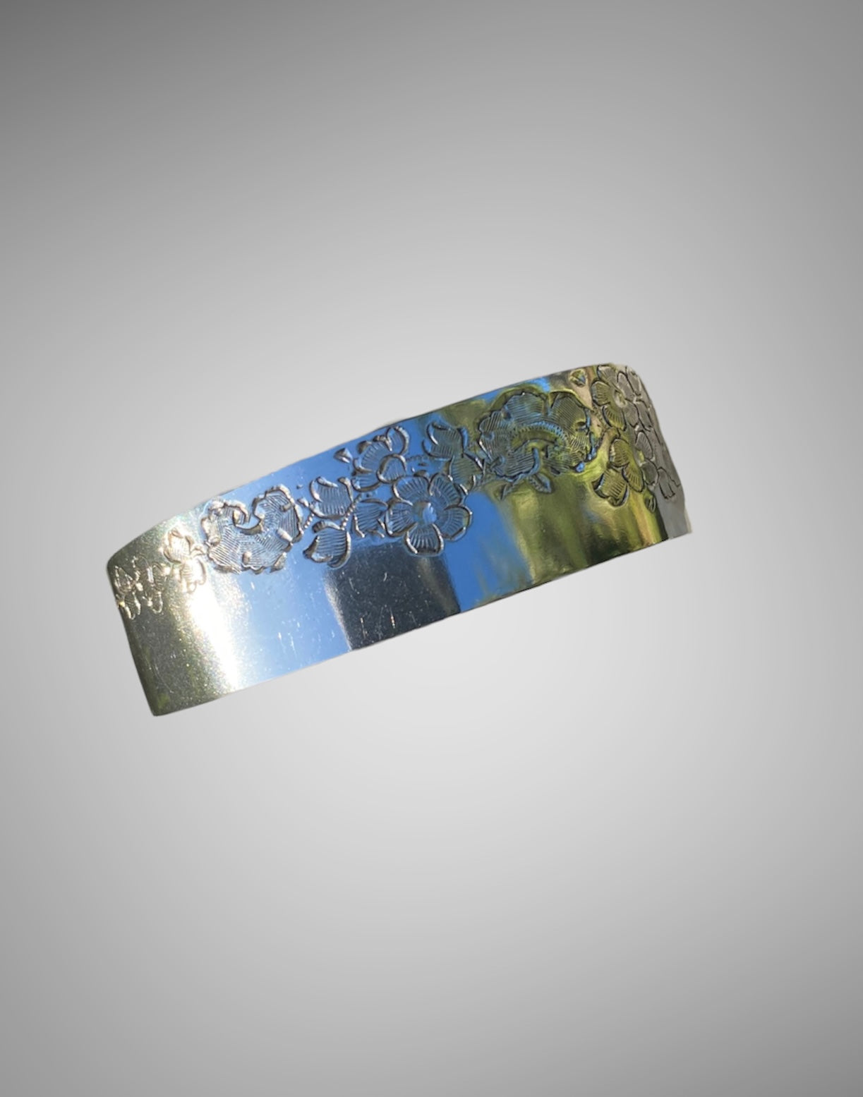 Vintage 1893 Silver Plate Knife Cuff sold