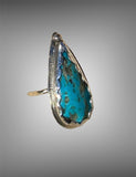 Kingman Turquoise Artisan Ring