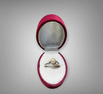 Vintage c1950’s 9ct White Gold Pearl Ring