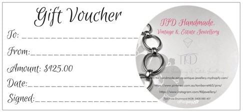 TFD Jewellery and Crystals Gift Voucher