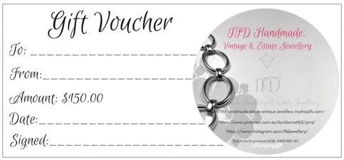 TFD Jewellery and Crystals Gift Voucher