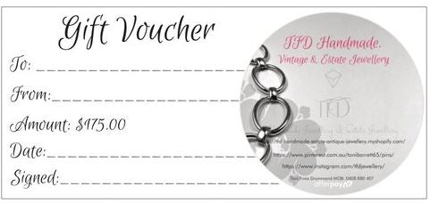 TFD Jewellery and Crystals Gift Voucher