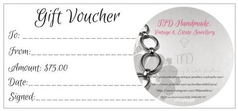 TFD Jewellery and Crystals Gift Voucher