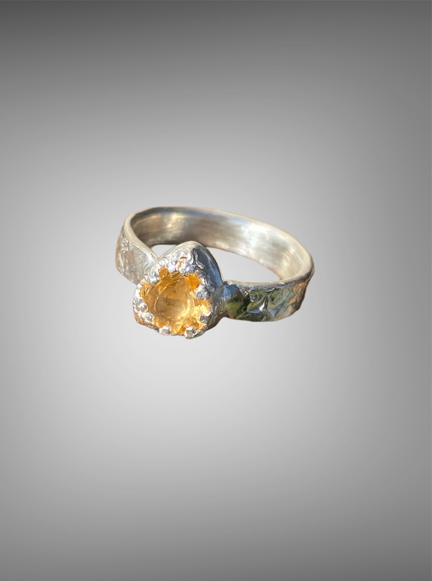 Petite Citrine Ring for Brooke sold
