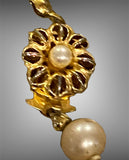 Vintage 90cm Long Pearl Necklace