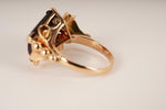 Vintage 14K Gold Garnet Ring
