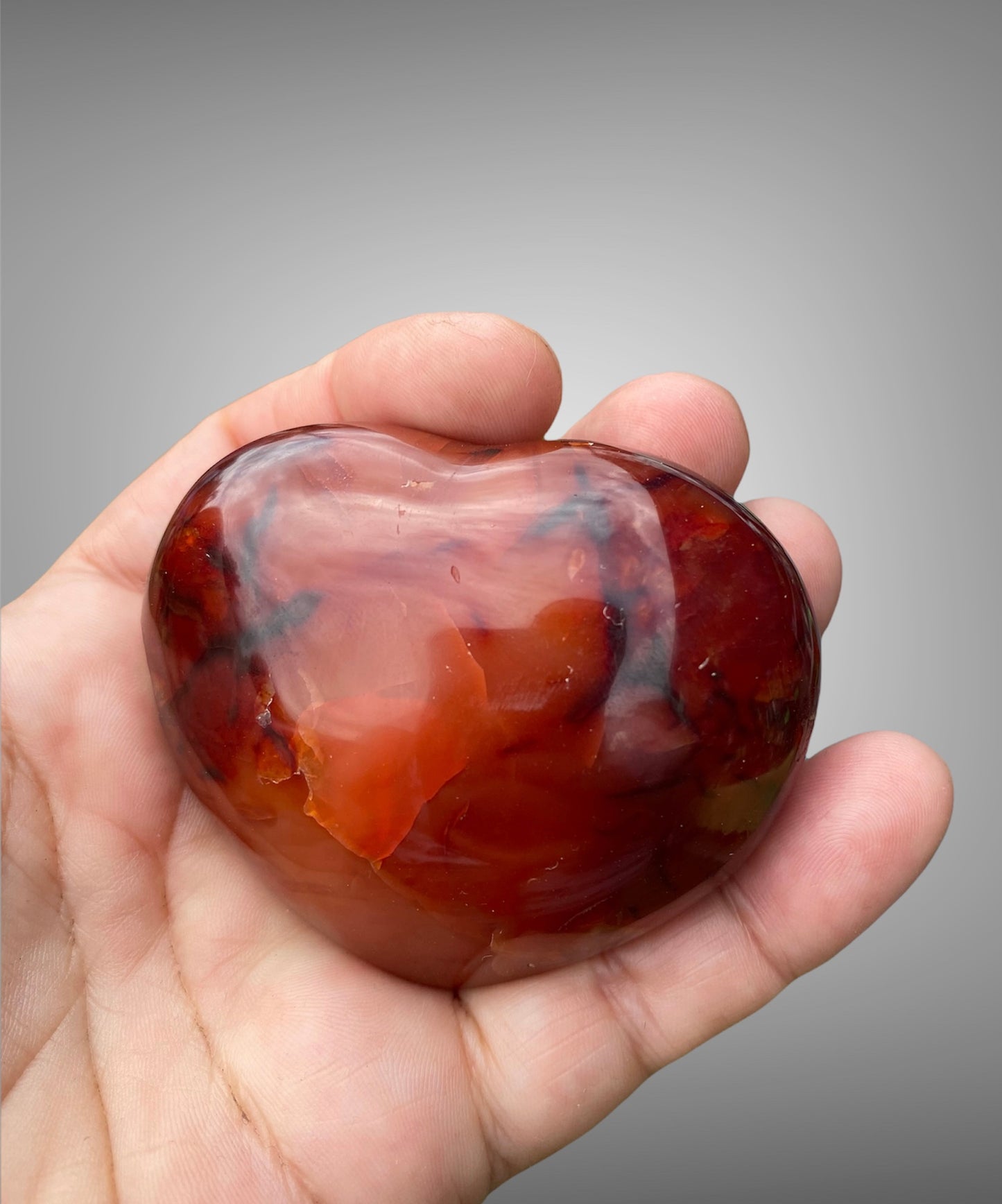 Heart Carved Natural Gemstone Varieties