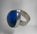 Handmade Pear Shaped Labradorite Ring