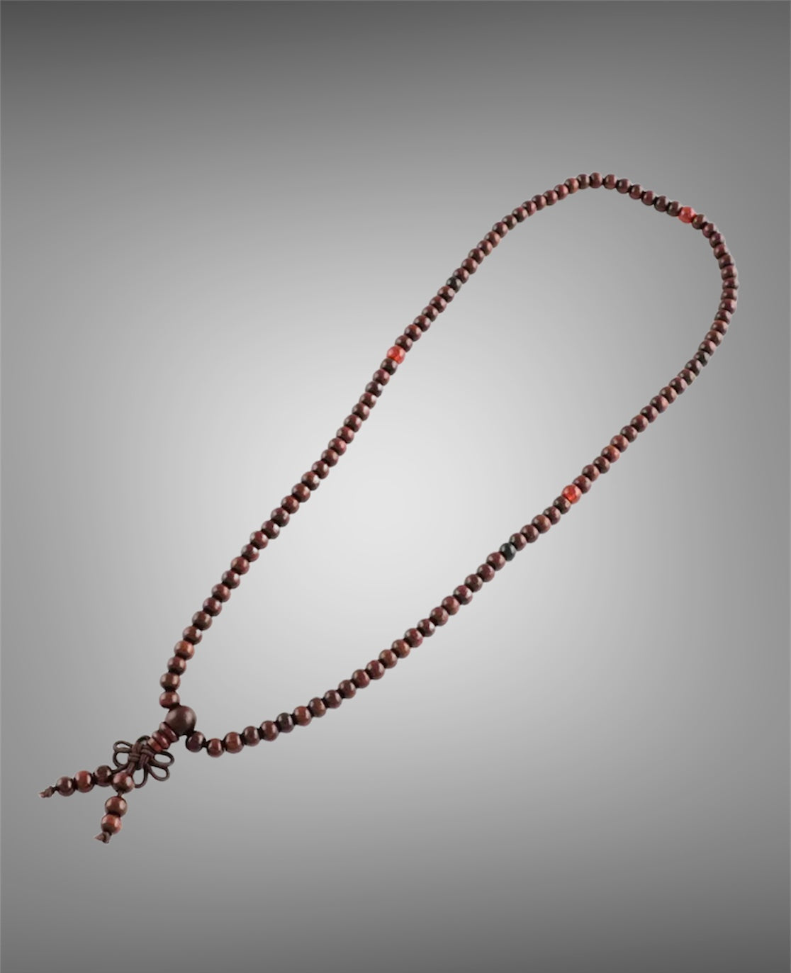 Wooden Meditation Bead Mala Bracelet or Necklace