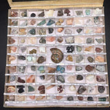 Natural Crystal Gemstone Specimen Box
